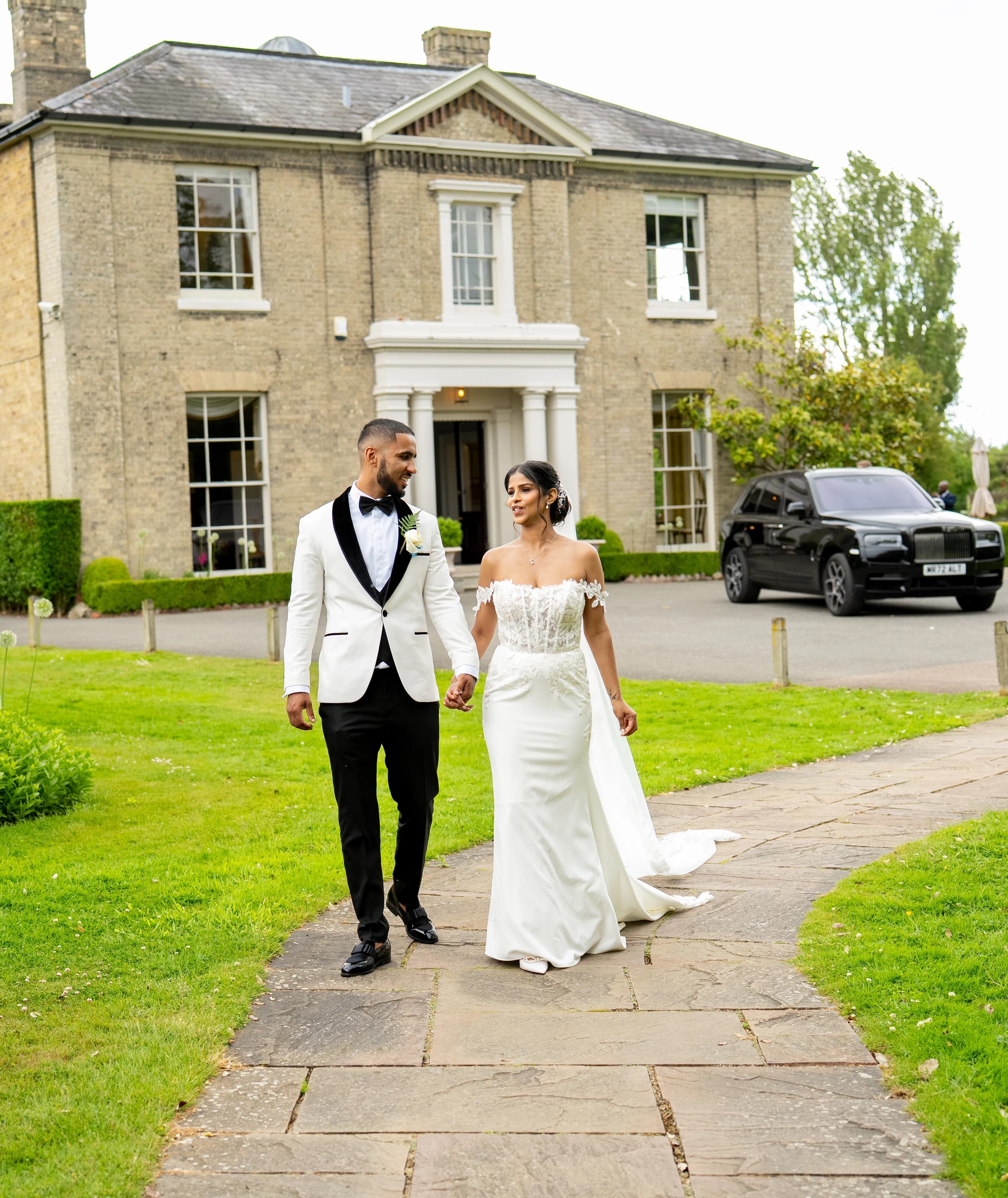 A wedding portrait by Miftah Photography
